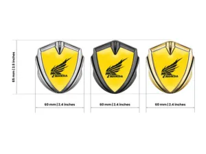 Honda Emblem Fender Abzeichen Moderner Stil Universell